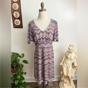 Donna Ricco 1960s Retro Style Empire Waist Dress size 6